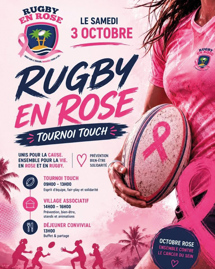 PINK OCTOBER: Women rugby players (re)mobilized against breast cancer | Faxinfo
