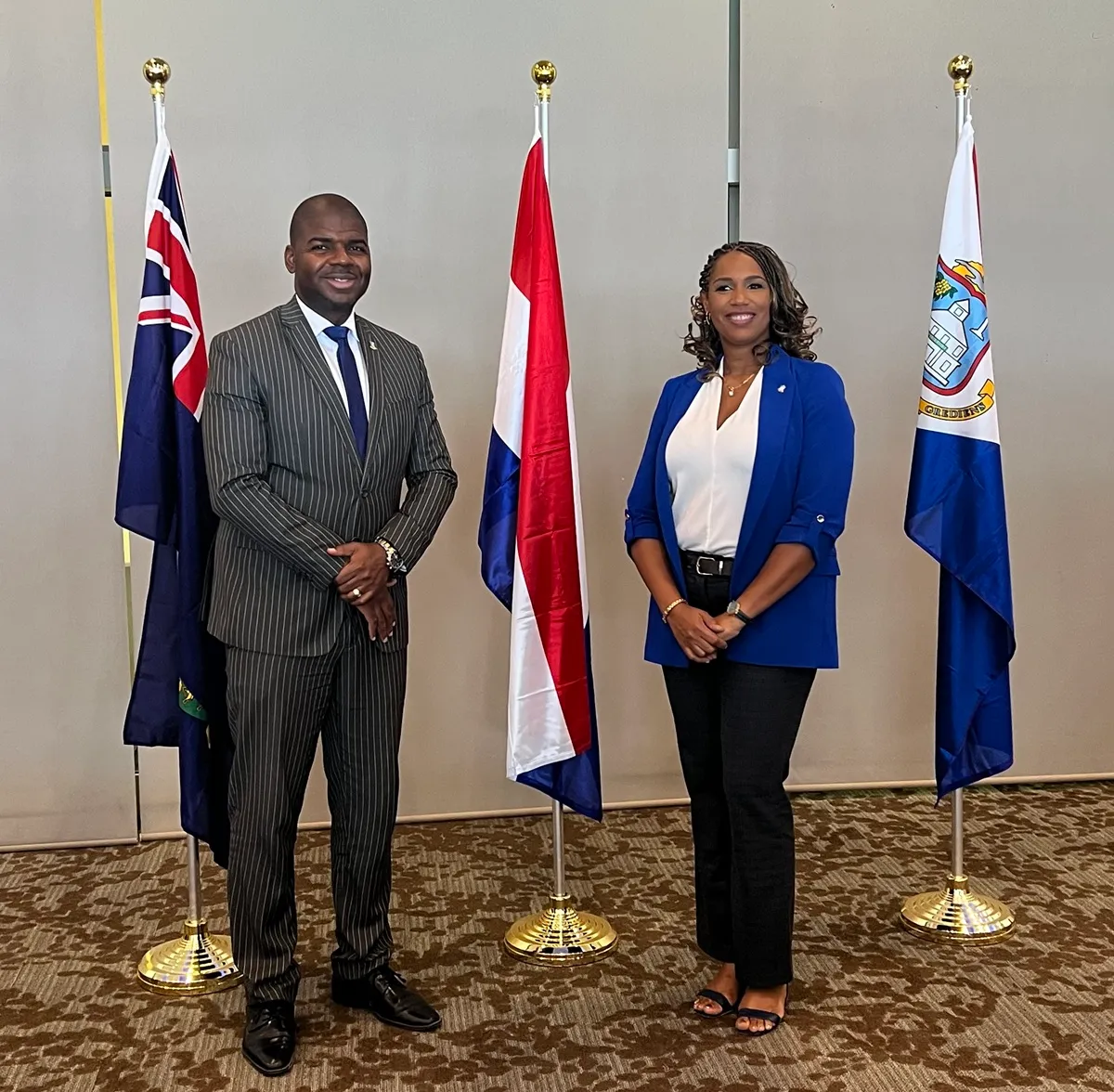 Sxm Government Minister of TEATT Meets with BVI Premier to Strengthen Regional ...