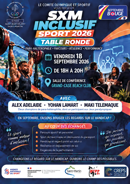 SOCIETY / Disability and sport: what solutions for Saint-Martin? | Faxinfo