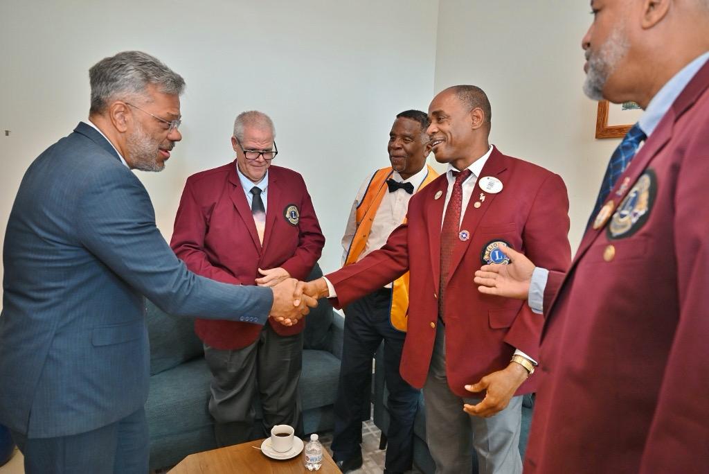 LION Prime Minister L Mercelina and Delegation