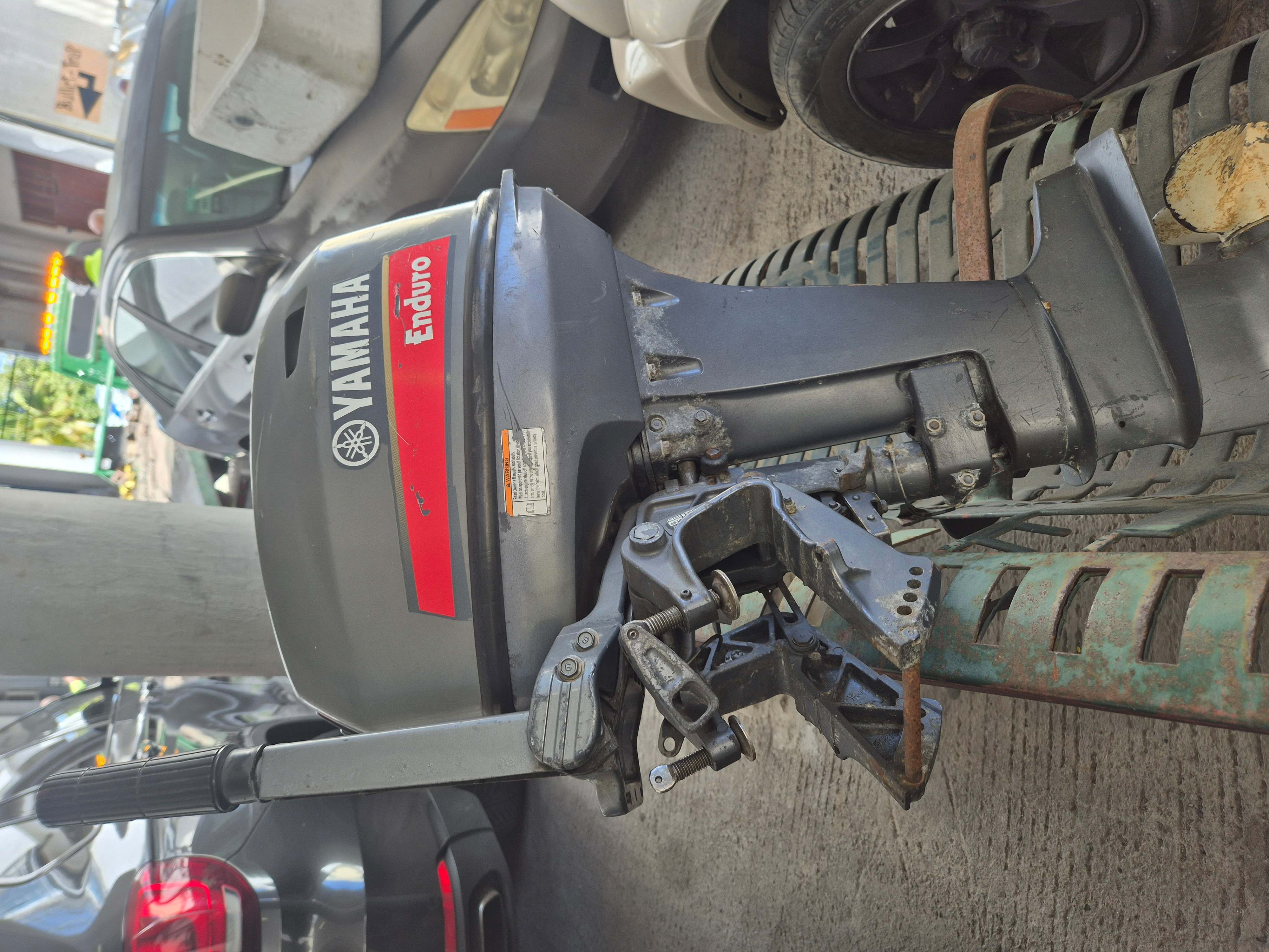Police boat engine
