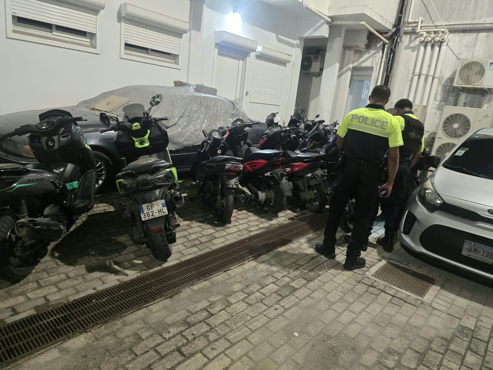 Police confiscated scooters pix1 sun27