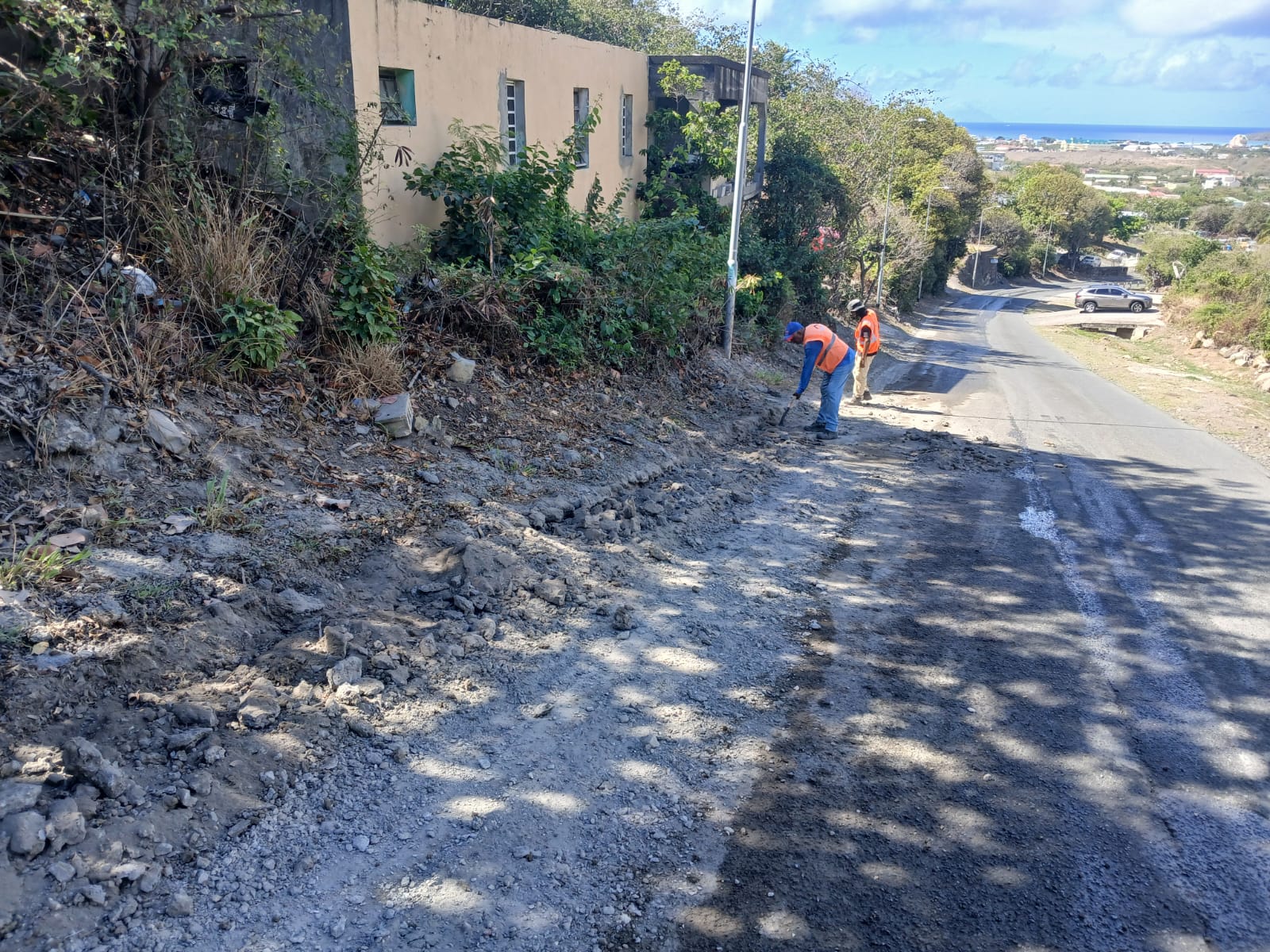 Police road clean up pix1 mon07